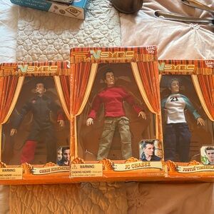NSYNC Collectible Dolls Set